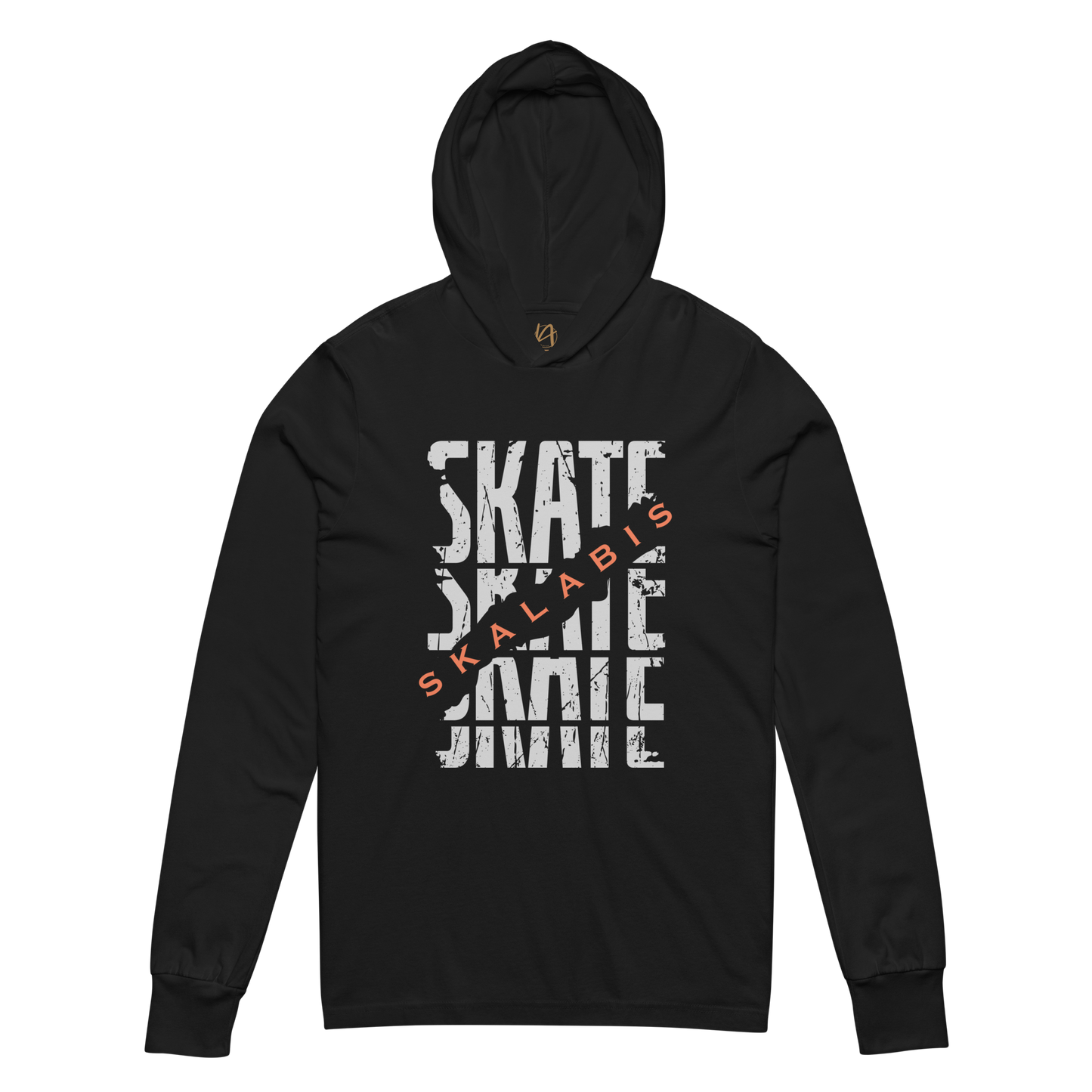 Skalabis skate - Hooded long-sleeve Bella + Canvas unissexo