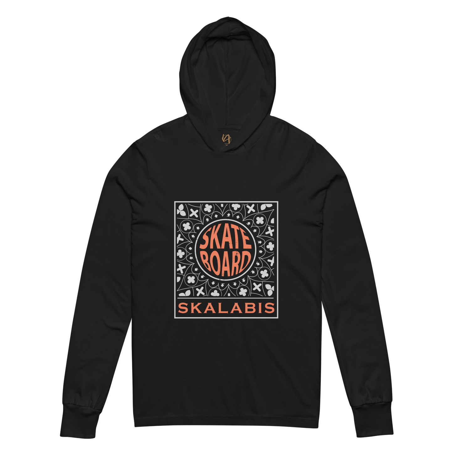 Skalabis skate 01 - Hooded long-sleeve Bella + Canvas unissexo