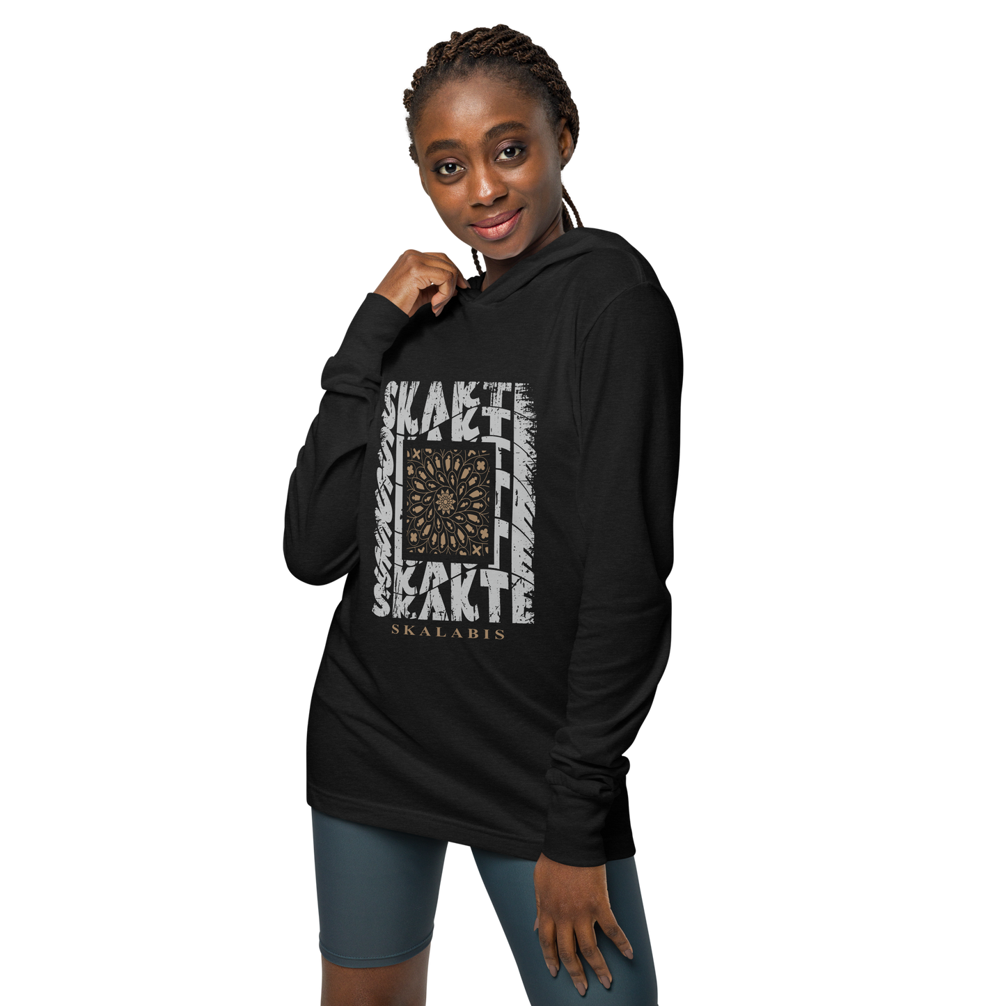 Skalabis skate 10 - Hooded long-sleeve Bella + Canvas unissexo