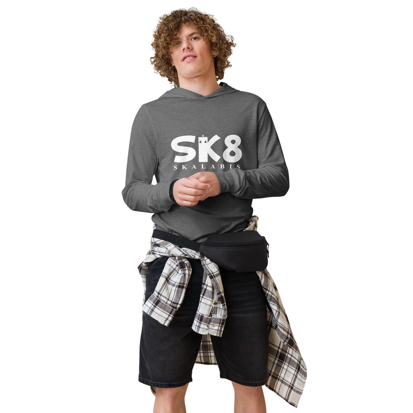 Skalabis skate 13 - Hooded long-sleeve Bella + Canvas unissexo