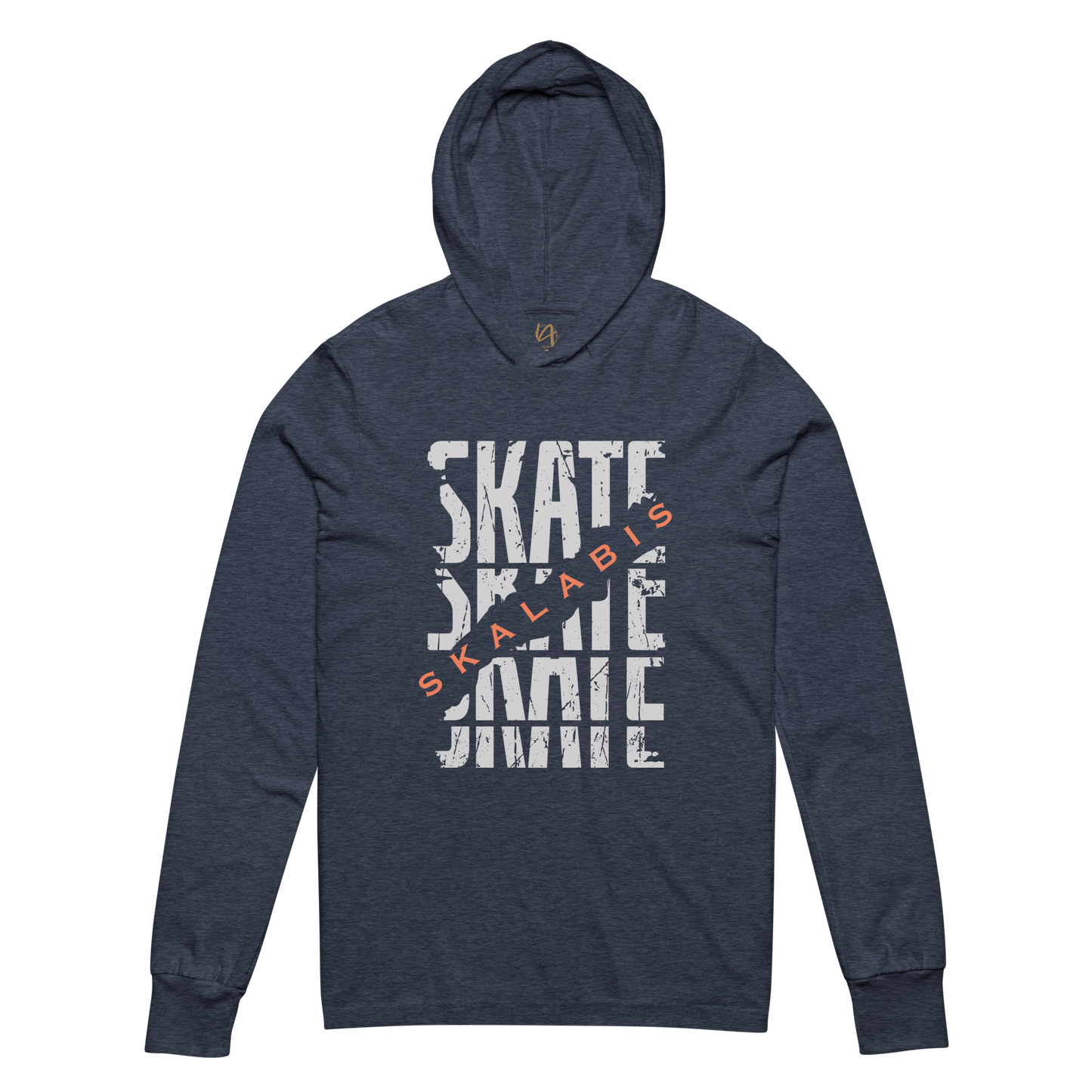 Skalabis skate - Hooded long-sleeve Bella + Canvas unissexo