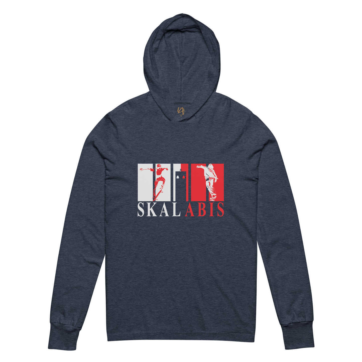 Skalabis skate 05 - Hooded long-sleeve Bella + Canvas unissexo