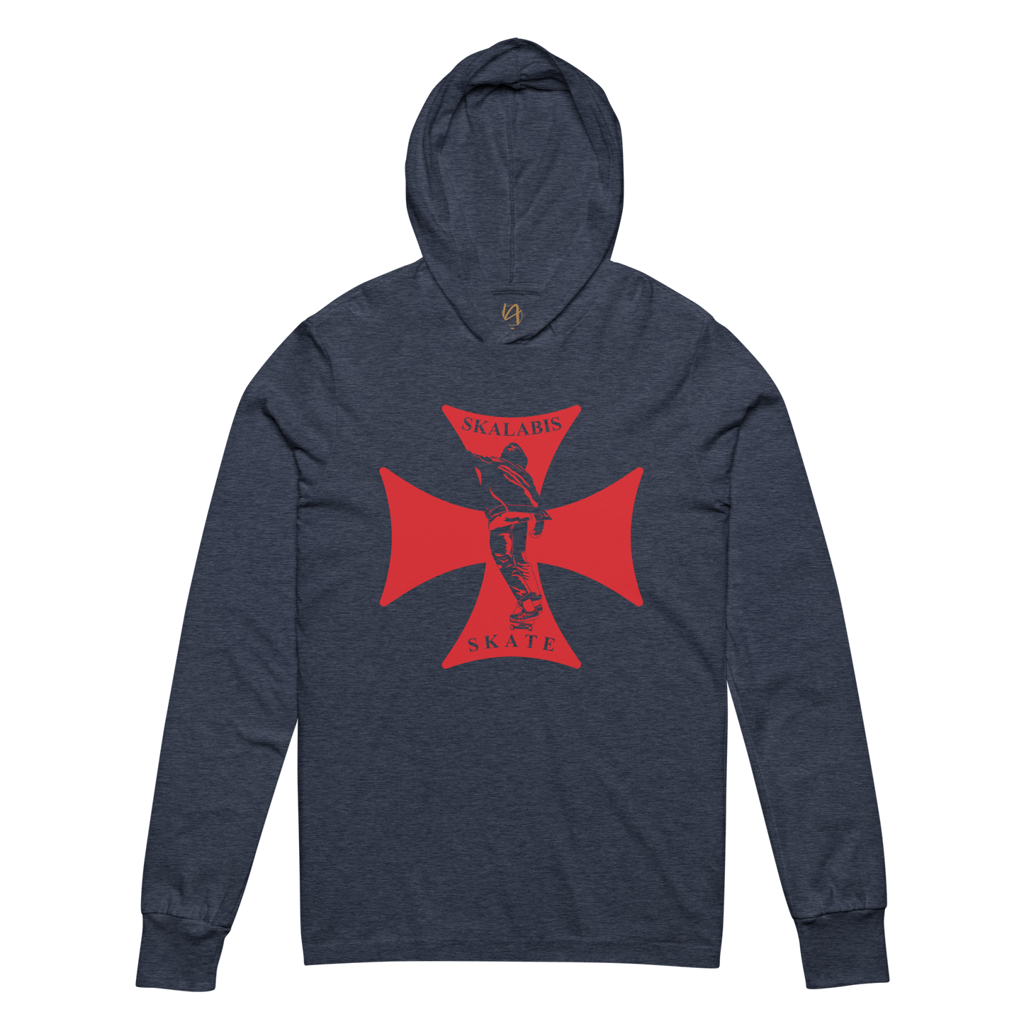 Skalabis skate 08 - Hooded long-sleeve Bella + Canvas unissexo