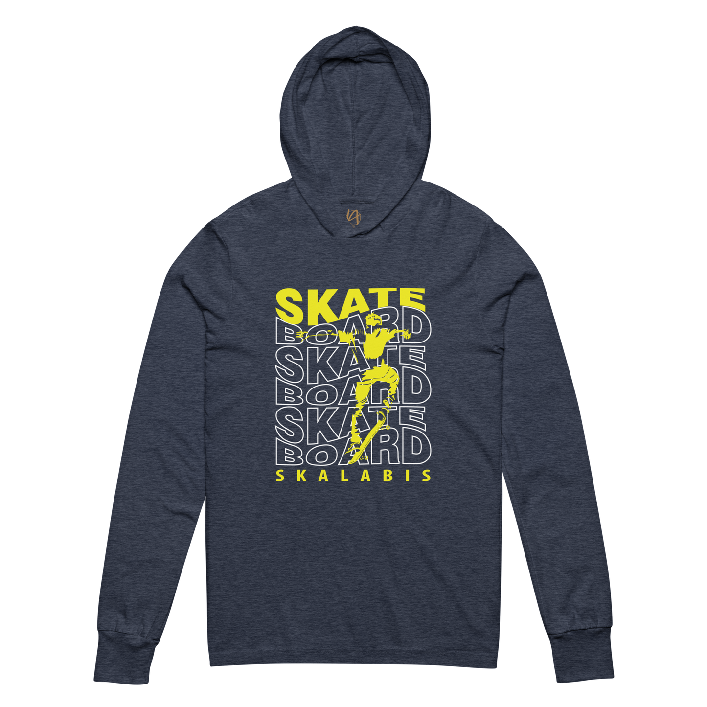 Skalabis skate 09 - Hooded long-sleeve Bella + Canvas unissexo