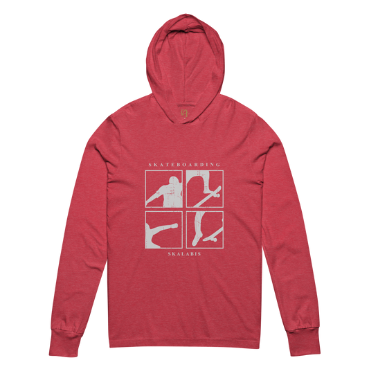 Skalabis skate 03 - Hooded long-sleeve Bella + Canvas unissexo