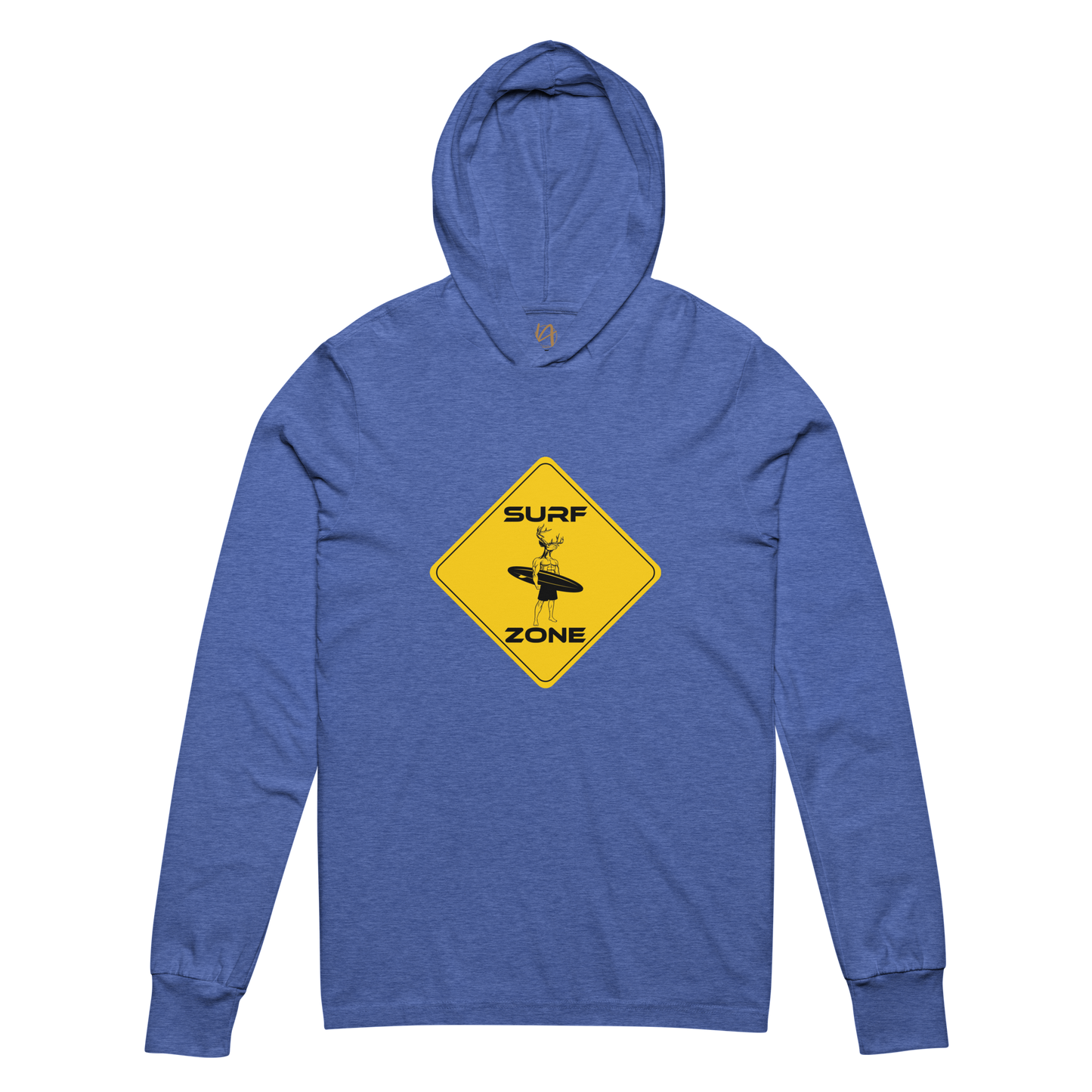 Nazaré surf 05 - long-sleeve Hooded Bella + Canvas unissexo