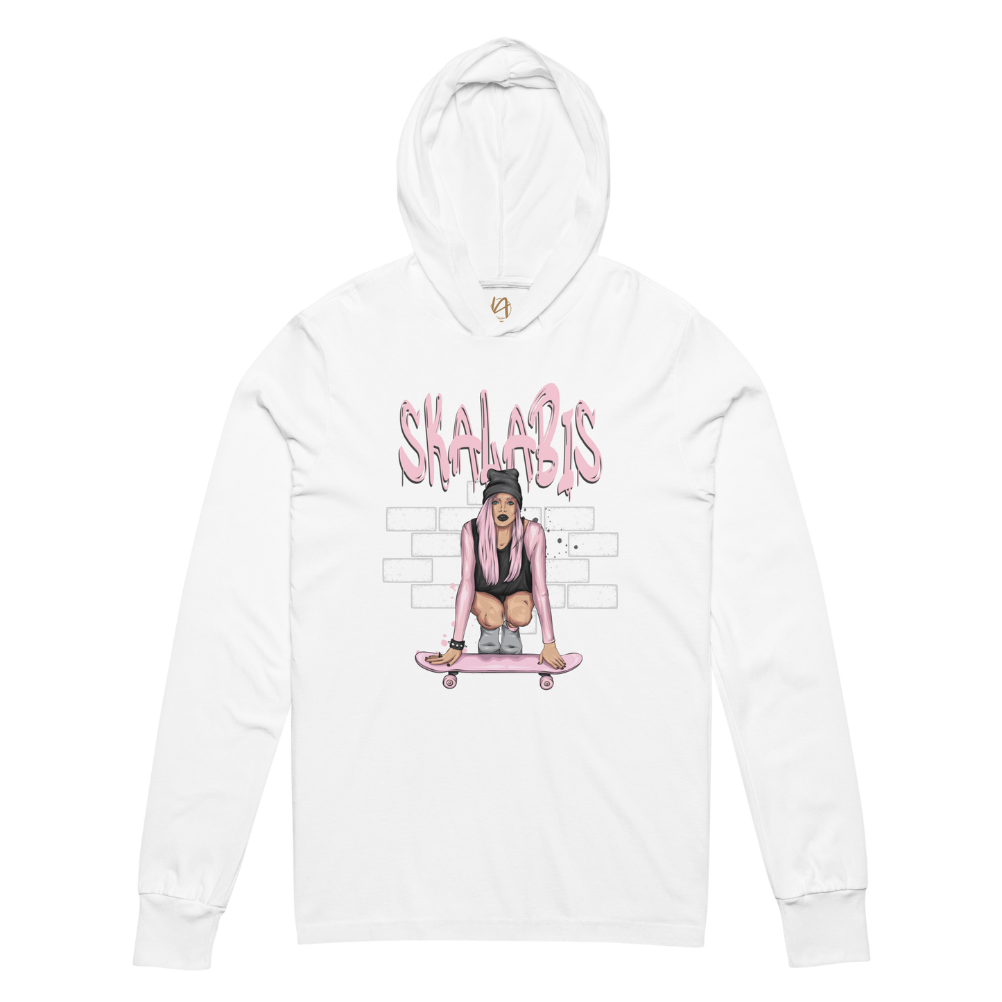 Skalabis style - Hooded long-sleeve Bella + Canvas unissexo