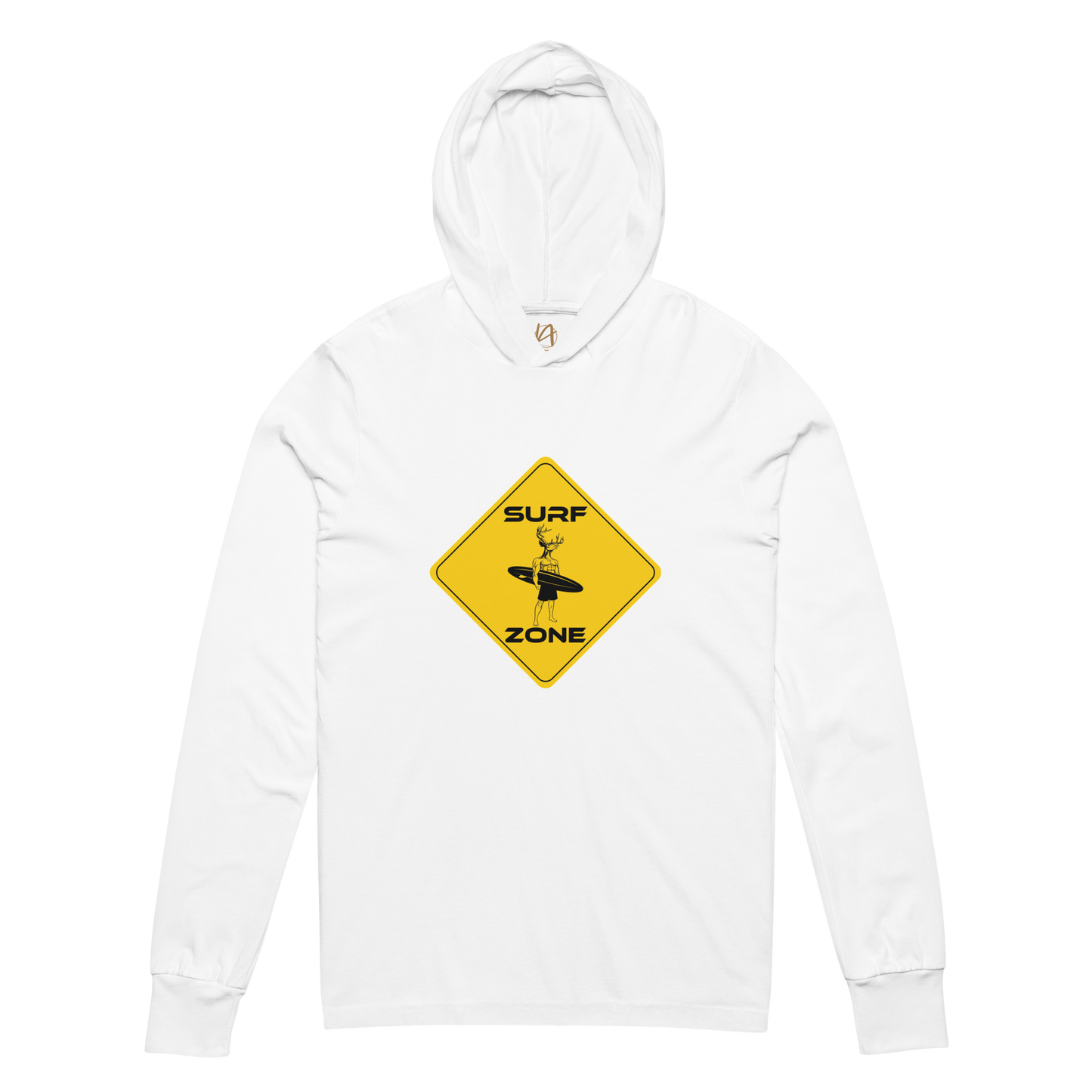 Nazaré surf 05 - long-sleeve Hooded Bella + Canvas unissexo