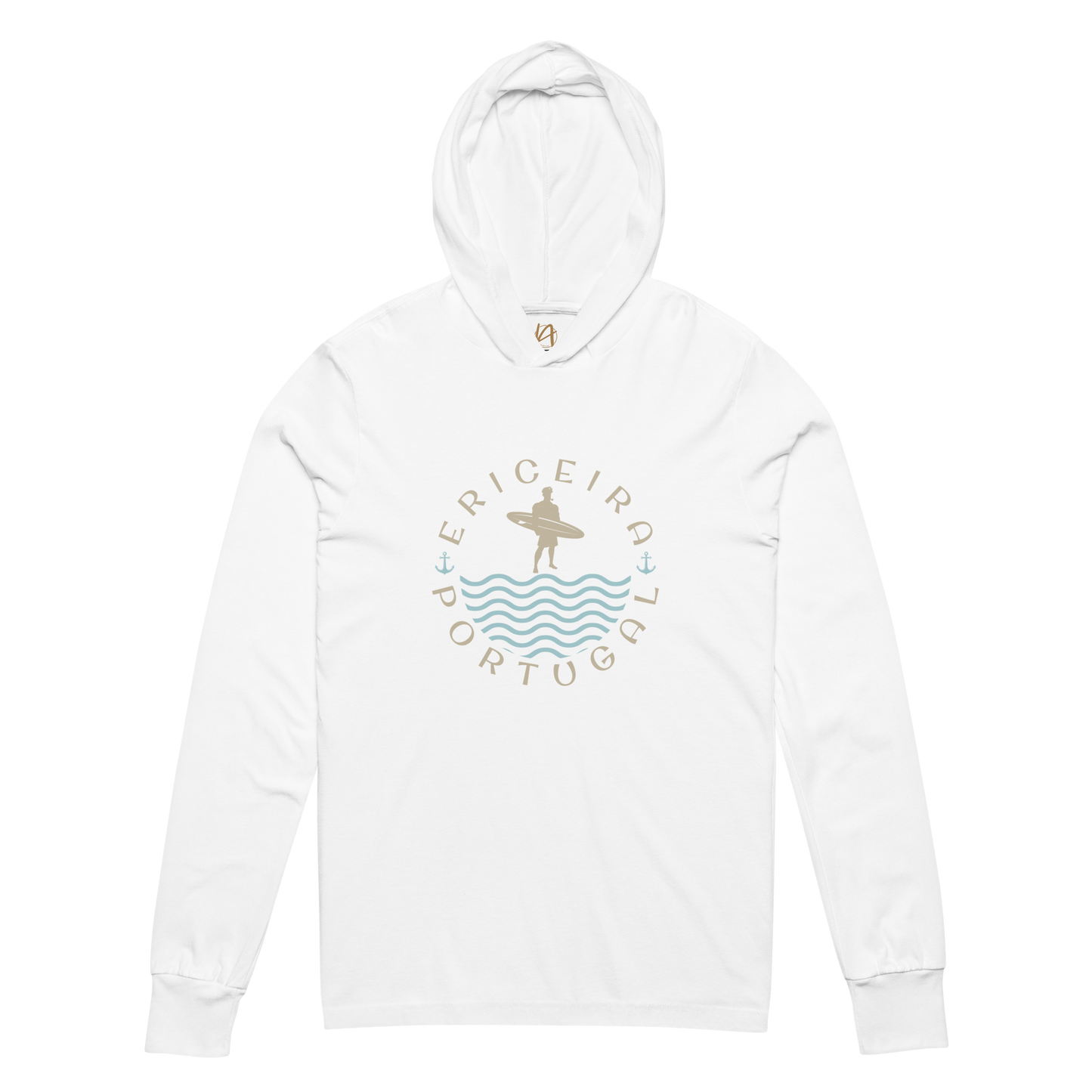 Ericeira 02 - Hooded long-sleeve Bella + Canvas unissexo