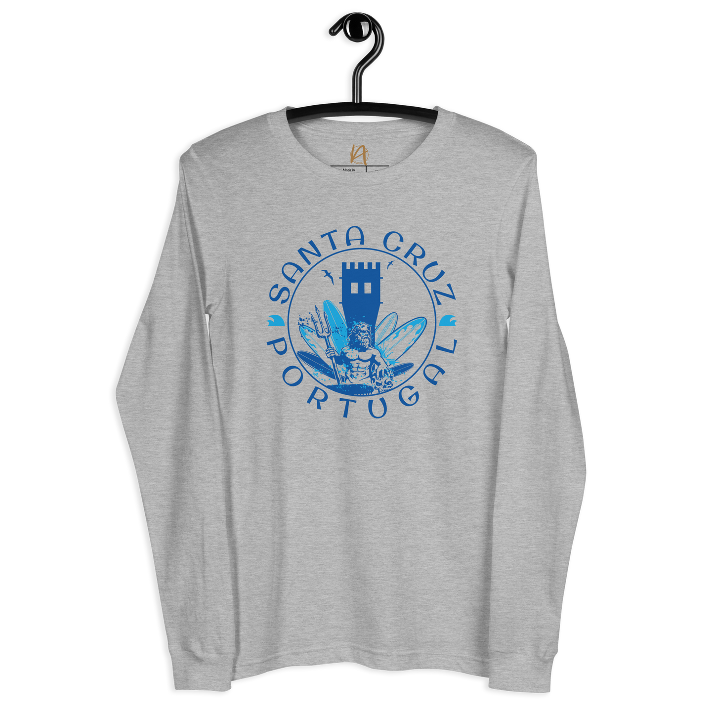 Santa Cruz Portugal 20 - Long sleeve Bella + Canvas unissexo