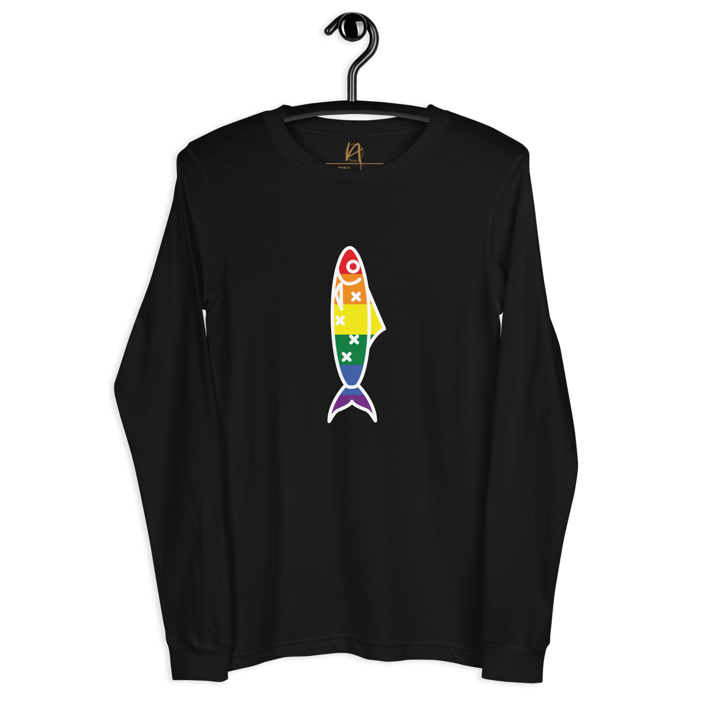 Sardinha LGBTQIA+ - Long sleeve Bella + Canvas unissexo