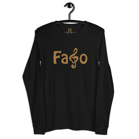 Fado - Long sleeve Bella + Canvas unissexo