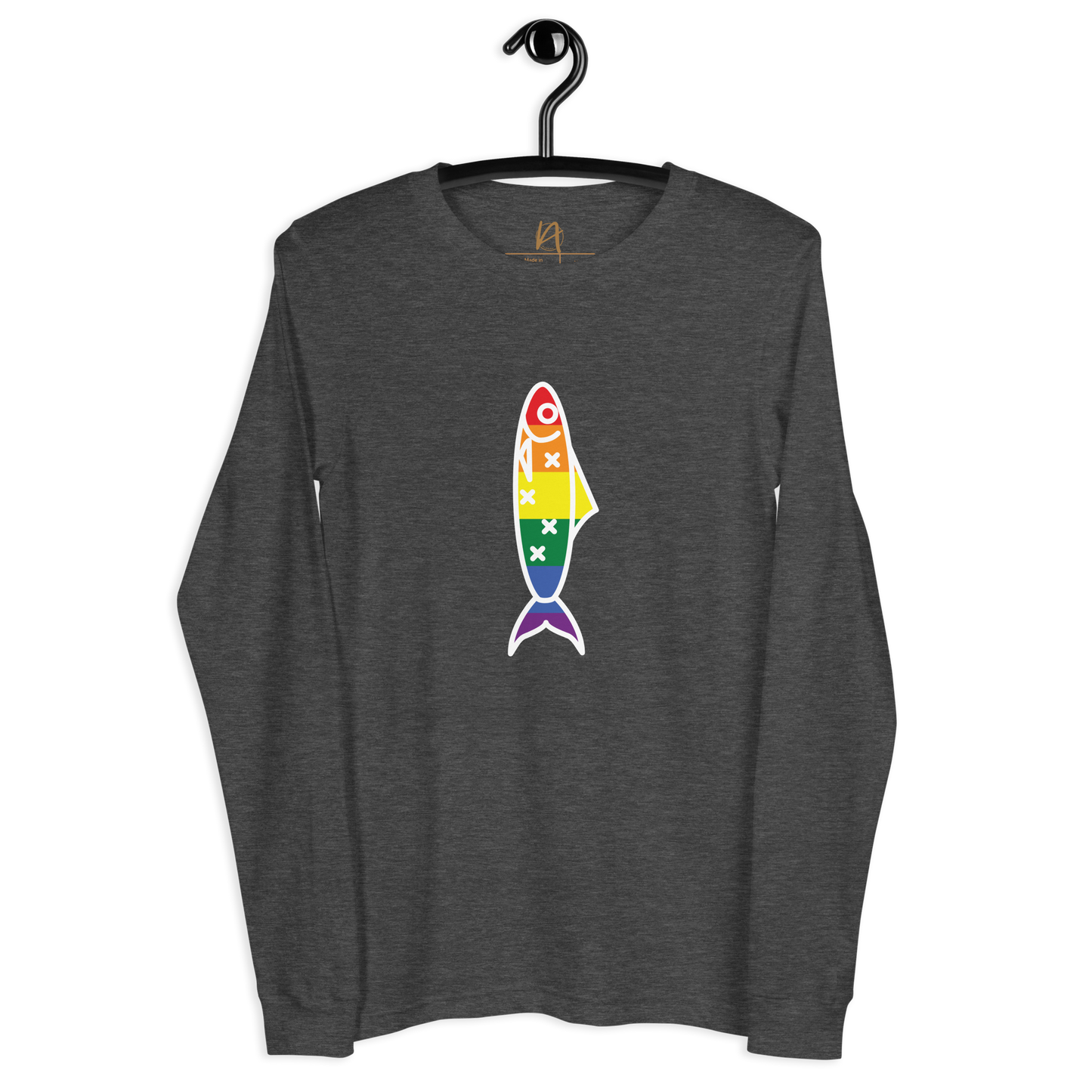 Sardinha LGBTQIA+ - Long sleeve Bella + Canvas unissexo