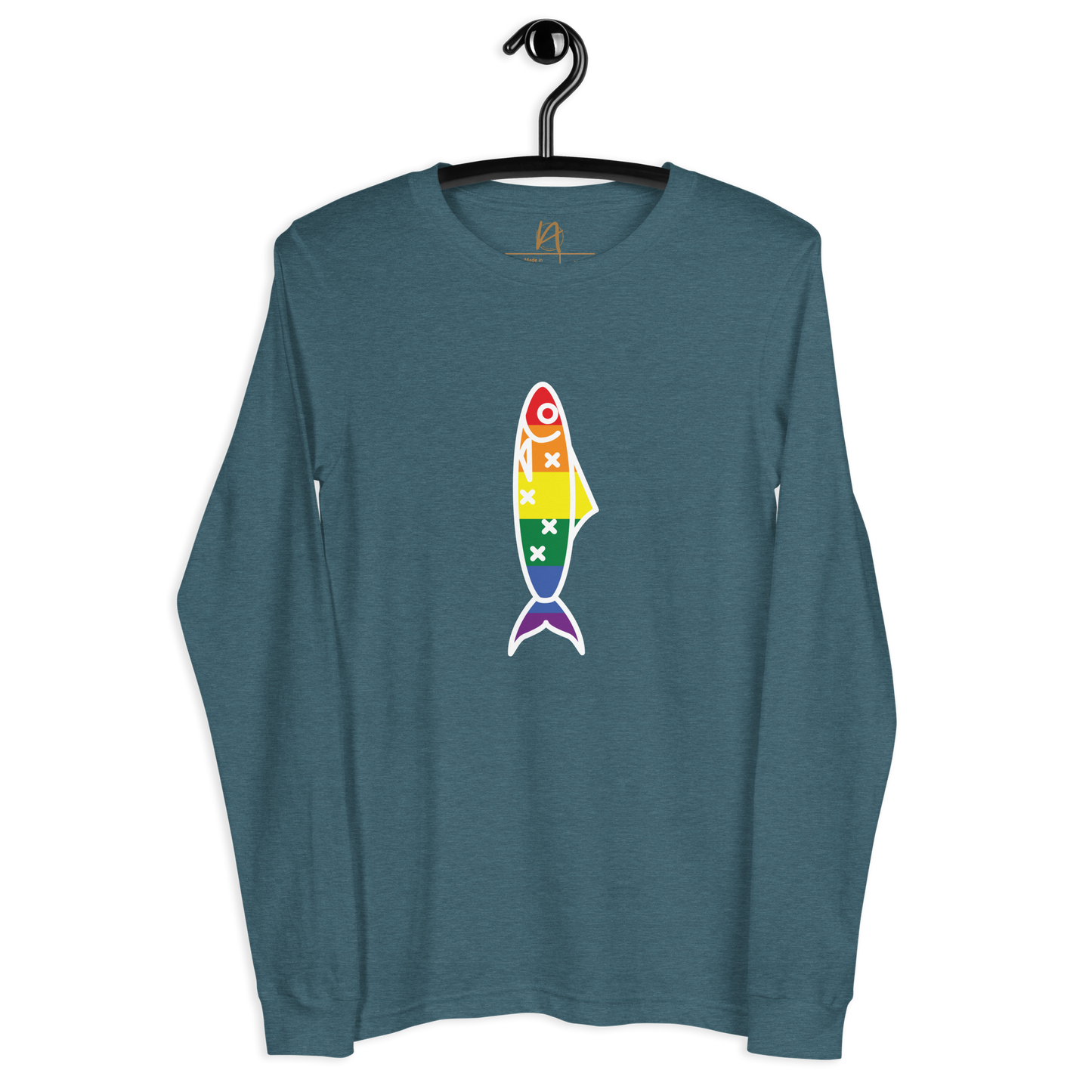 Sardinha LGBTQIA+ - Long sleeve Bella + Canvas unissexo