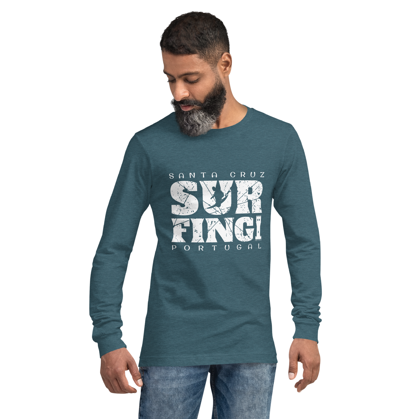 Santa Cruz Portugal 18 - Long sleeve Bella + Canvas unissexo