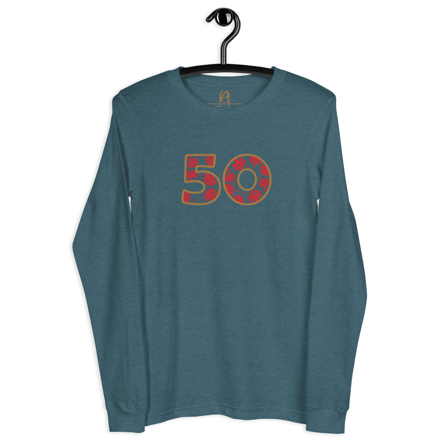 50 anos de Abril - Long sleeve Bella + Canvas unissexo