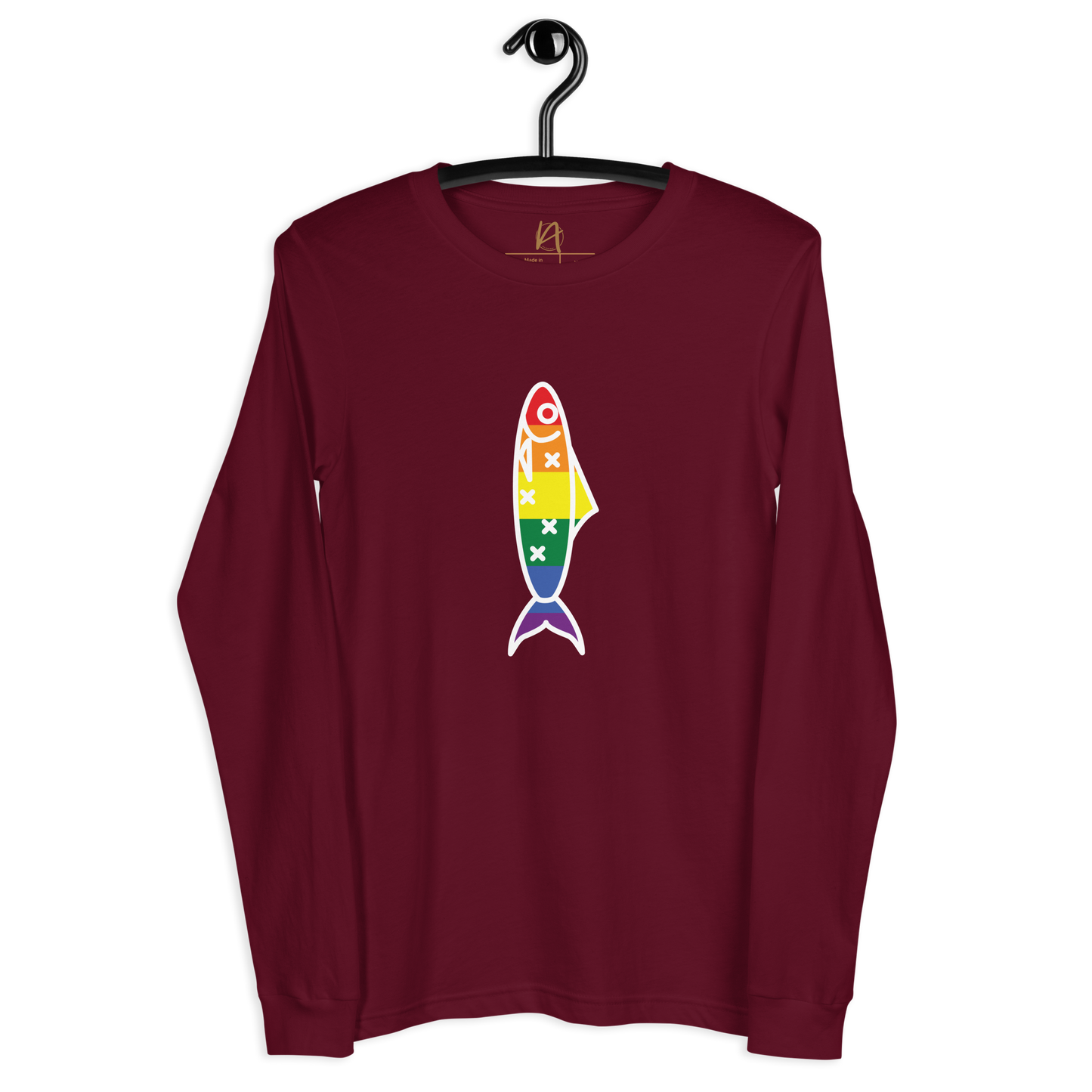 Sardinha LGBTQIA+ - Long sleeve Bella + Canvas unissexo