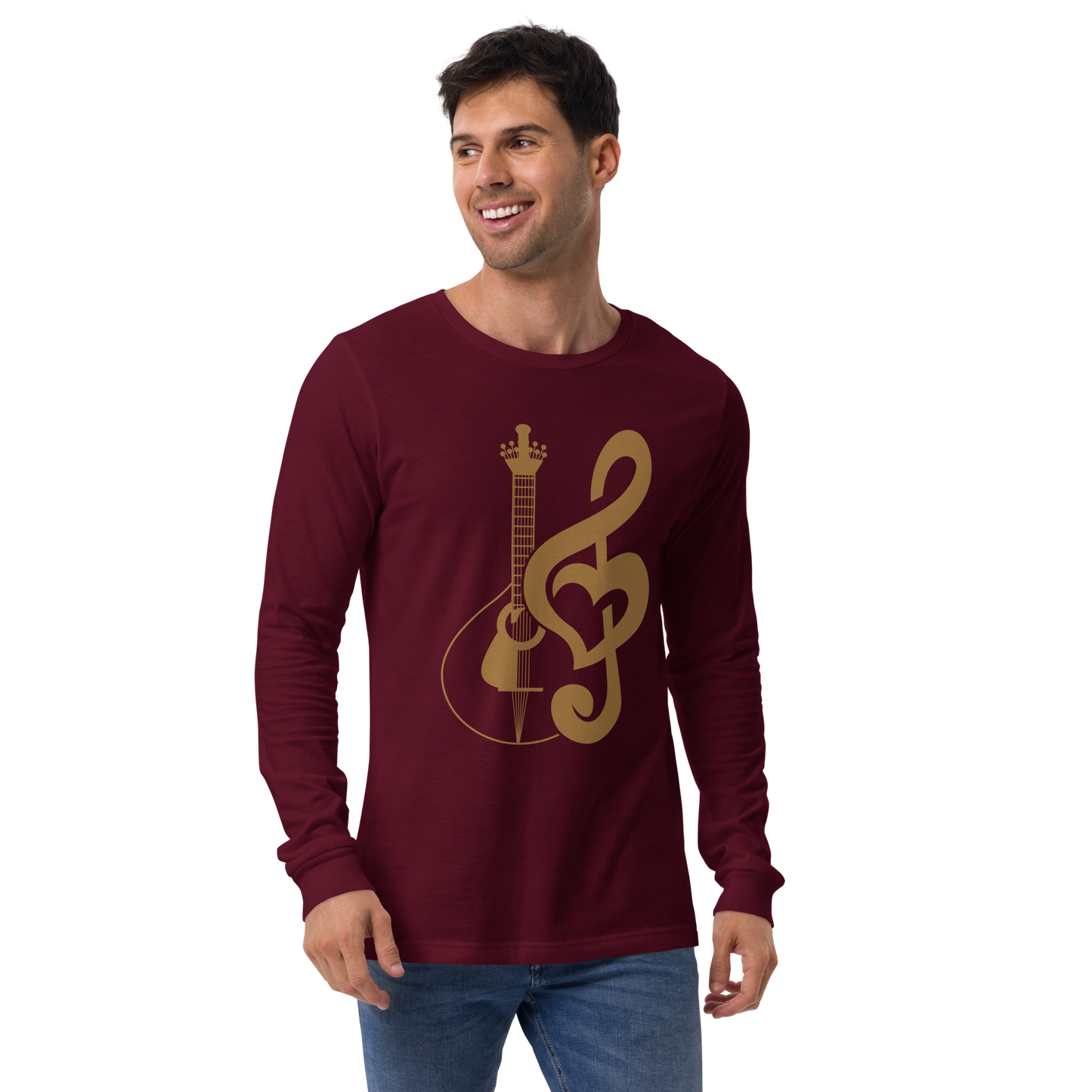 Fado 01 - Long sleeve Bella + Canvas unissexo