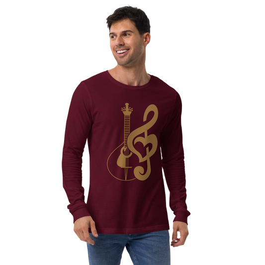 Fado 01 - Long sleeve Bella + Canvas unissexo