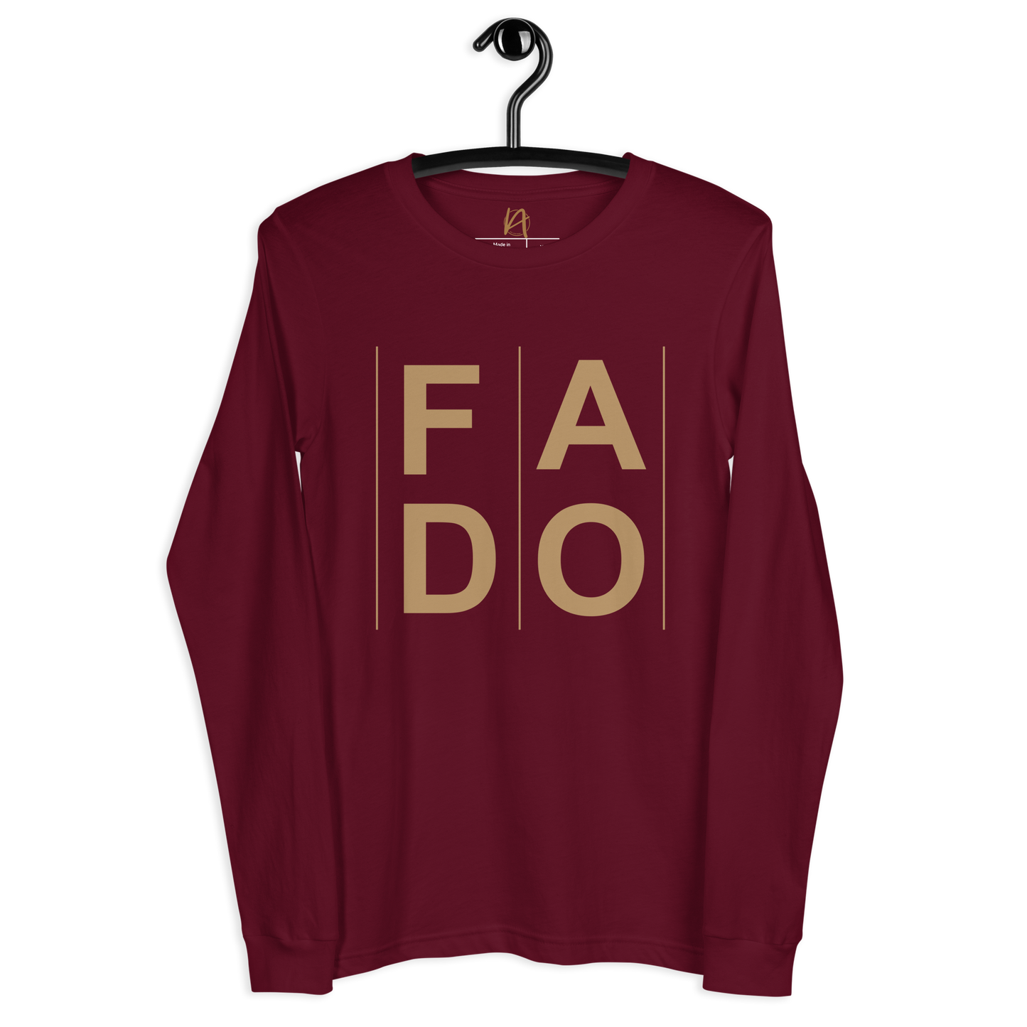 Fado 12 - Long sleeve Bella + Canvas unissexo