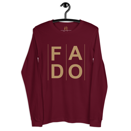 Fado 12 - Long sleeve Bella + Canvas unissexo