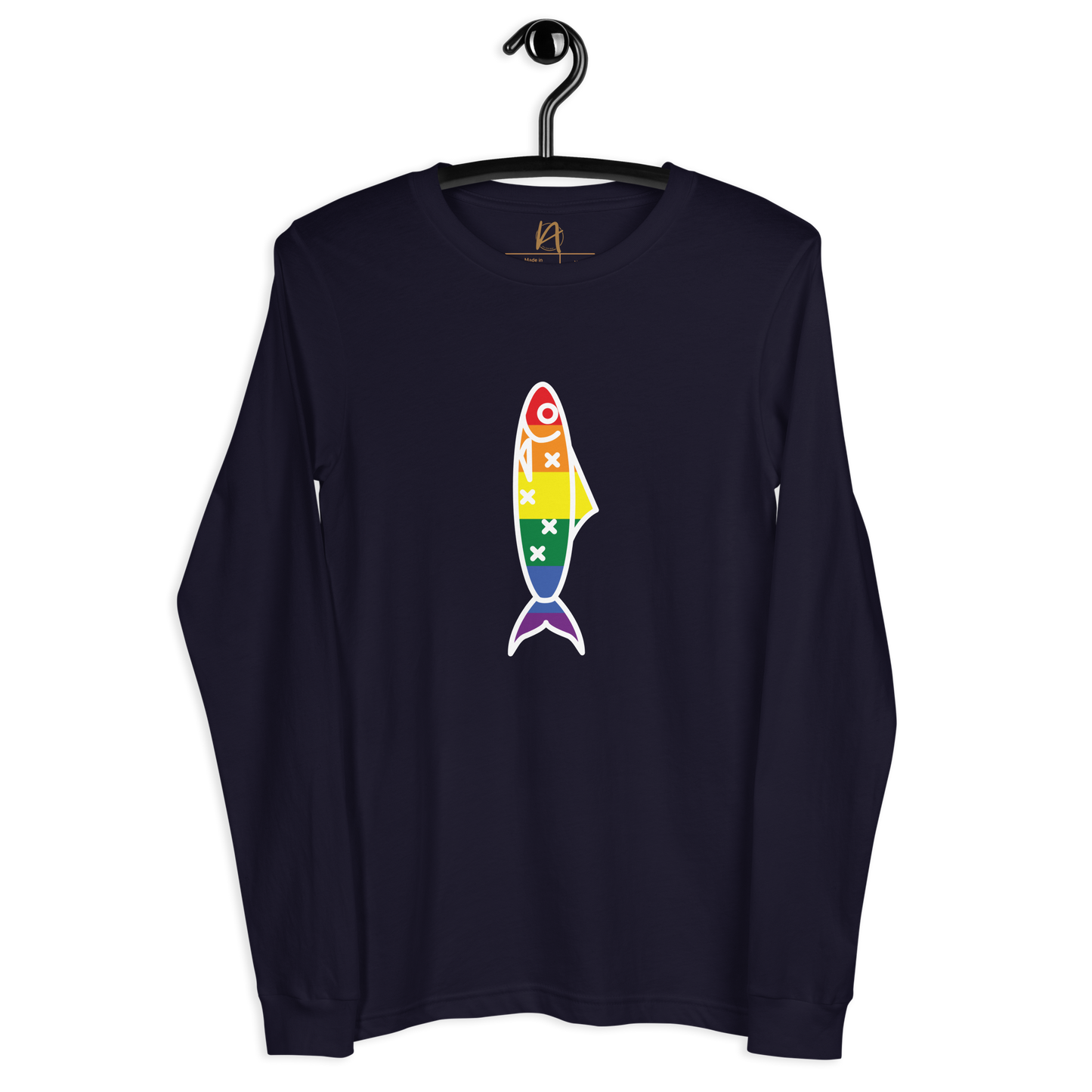 Sardinha LGBTQIA+ - Long sleeve Bella + Canvas unissexo