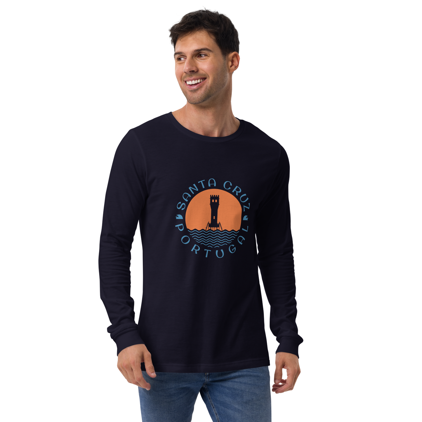 Santa Cruz Portugal 13 - Long sleeve Bella + Canvas unissexo