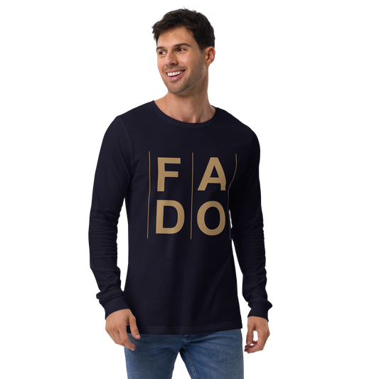 Fado 12 - Long sleeve Bella + Canvas unissexo