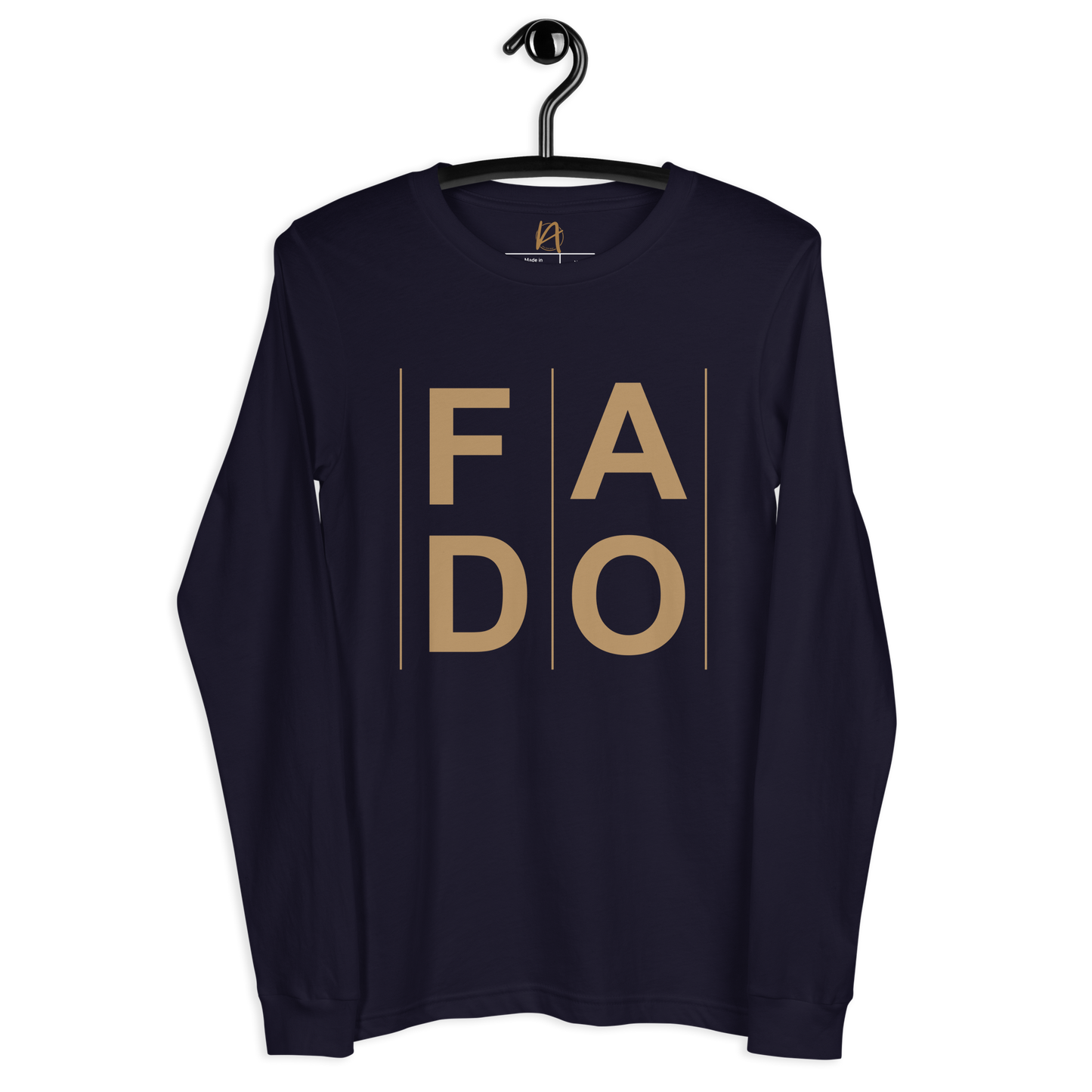 Fado 12 - Long sleeve Bella + Canvas unissexo