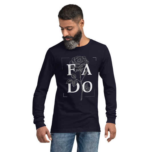 Fado 10 - Long sleeve Bella + Canvas unissexo