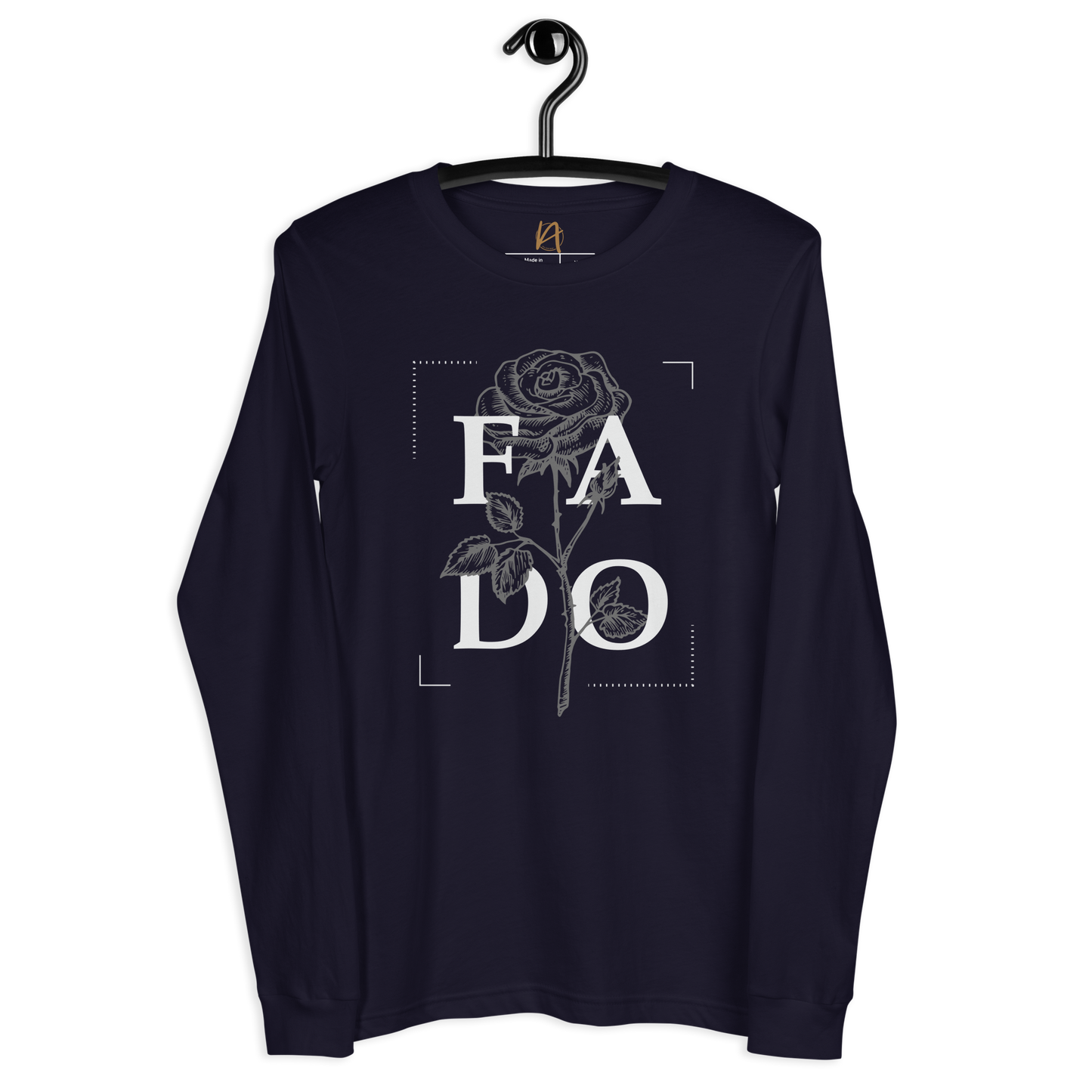 Fado 10 - Long sleeve Bella + Canvas unissexo