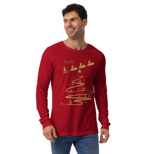 Natal na Nazaré - Long sleeve Bella + Canvas unissexo