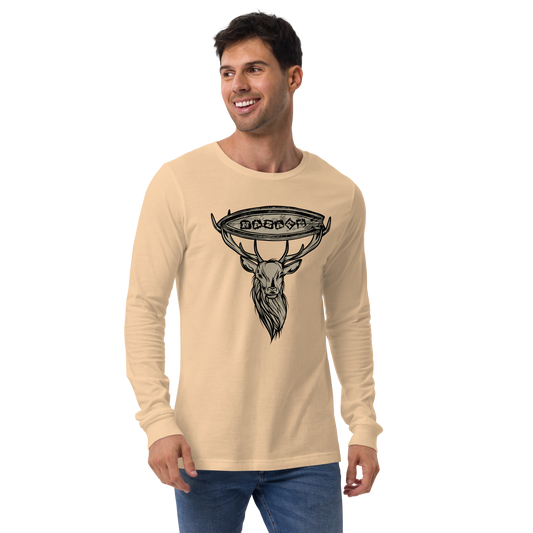 Nazaré surf 11 - Long sleeve Bella + Canvas unissexo