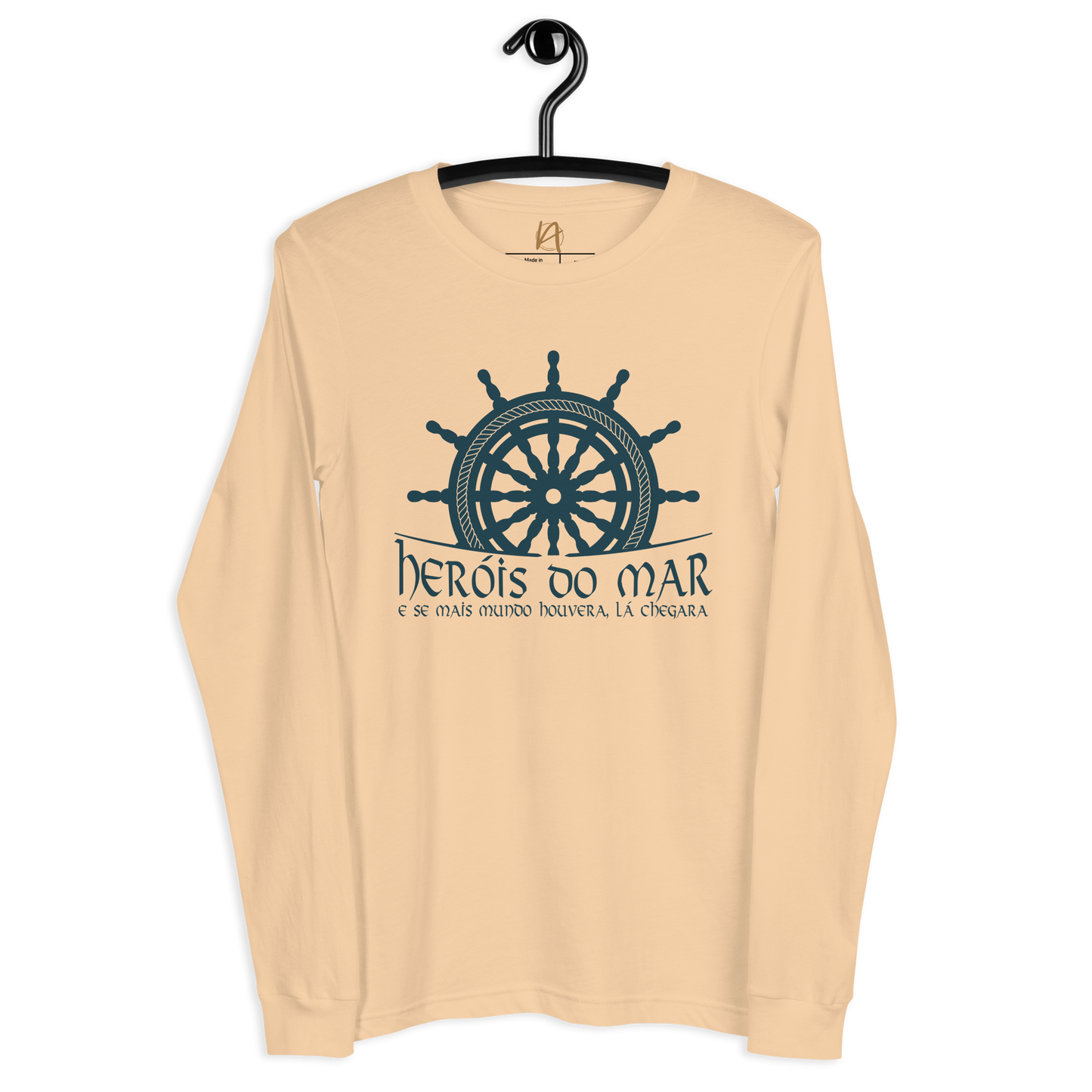 Heróis do mar 20 - Long sleeve Bella + Canvas unissexo