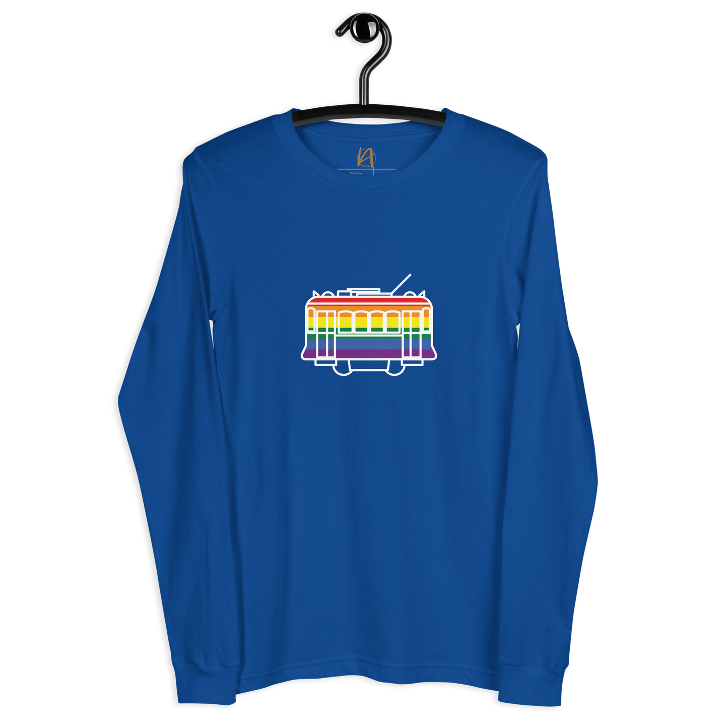 Elétrico LGBTQIA+ - Long sleeve Bella + Canvas unissexo