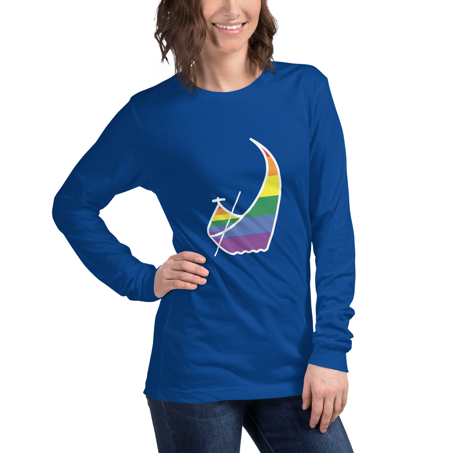 Moliceiro LGBTQIA+ - Long sleeve Bella + Canvas unissexo