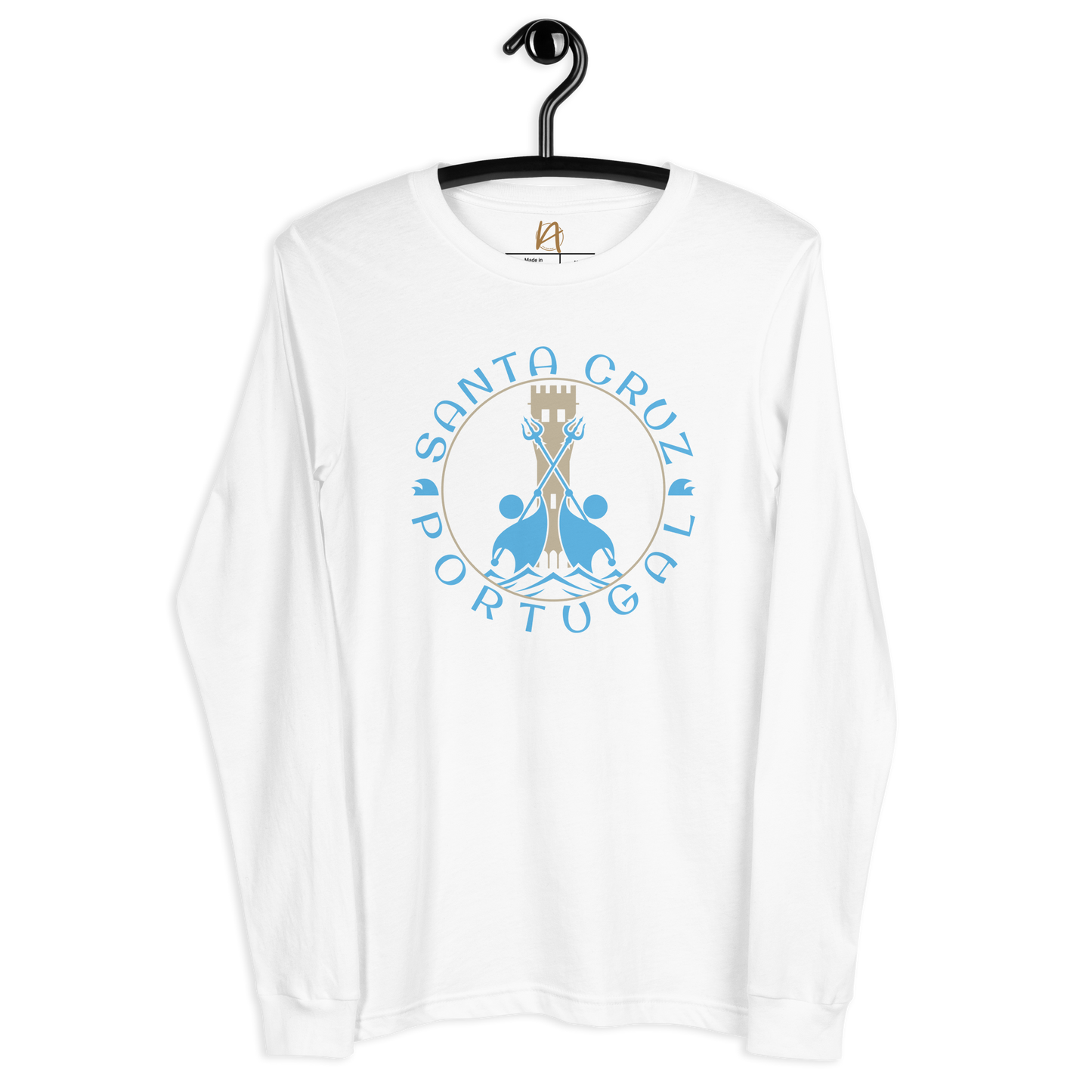 Santa Cruz Portugal 21 - Long sleeve Bella + Canvas unissexo