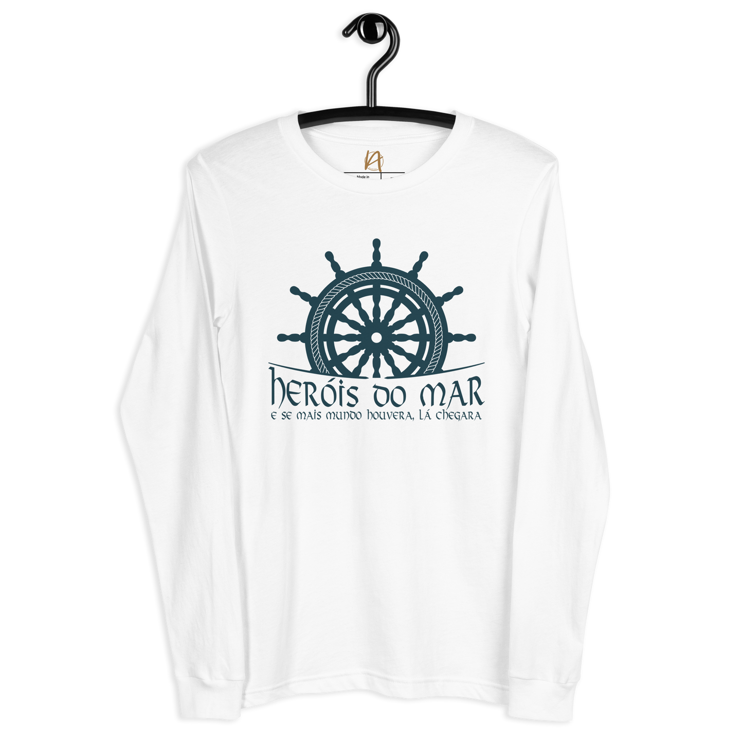 Heróis do mar 20 - Long sleeve Bella + Canvas unissexo