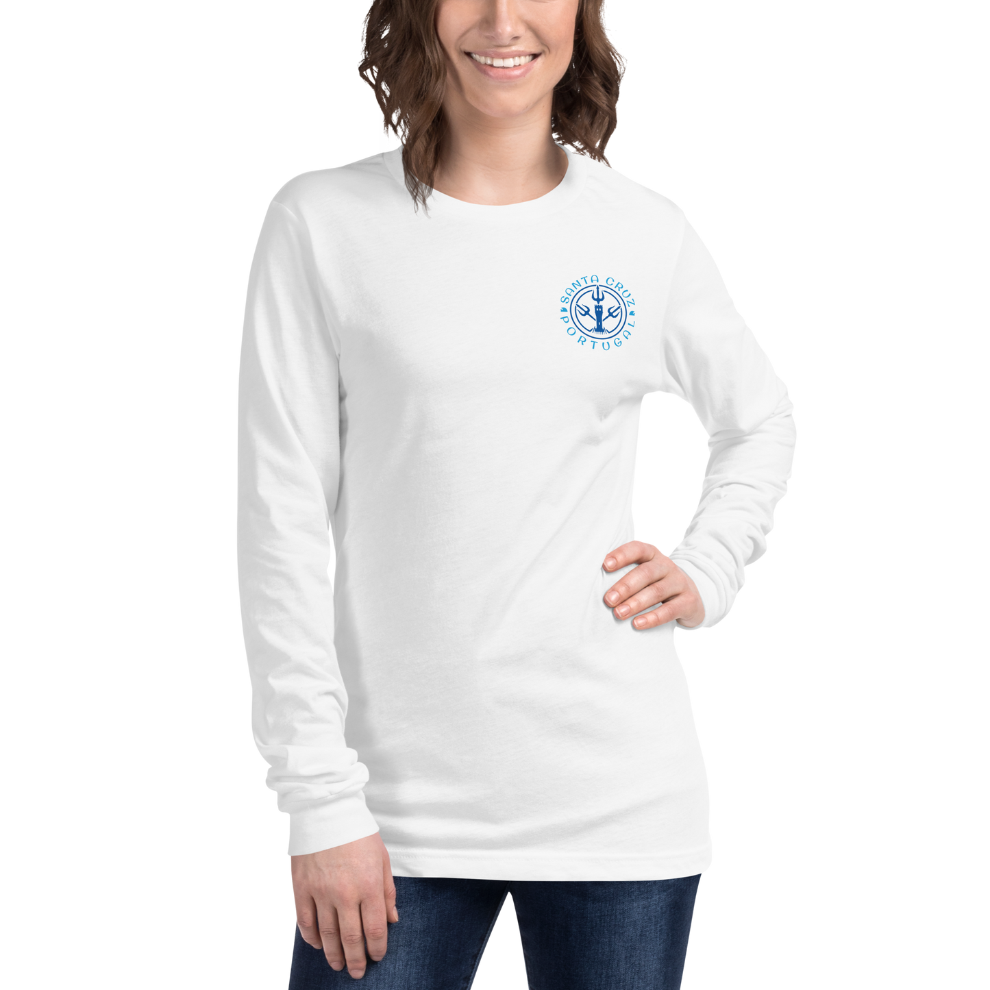 Santa Cruz Portugal 23 - Long sleeve Bella + Canvas unissexo