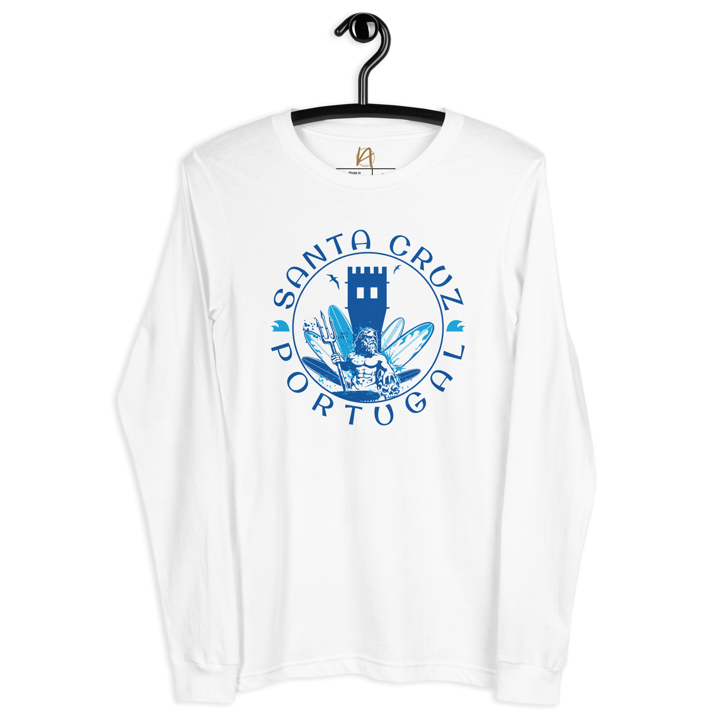 Santa Cruz Portugal 20 - Long sleeve Bella + Canvas unissexo