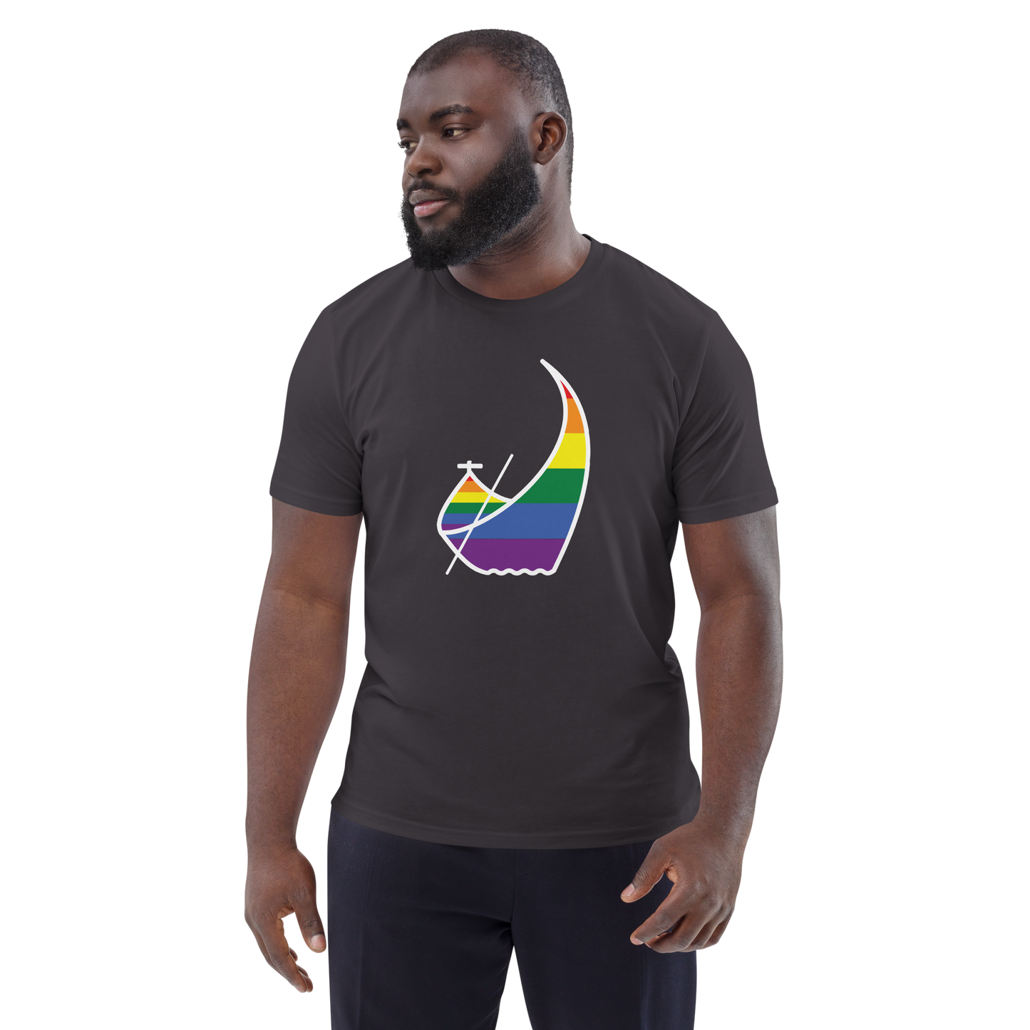 Moliceiro LGBTQIA+ - T-shirt Stanley/Stella unissexo de algodão orgânico