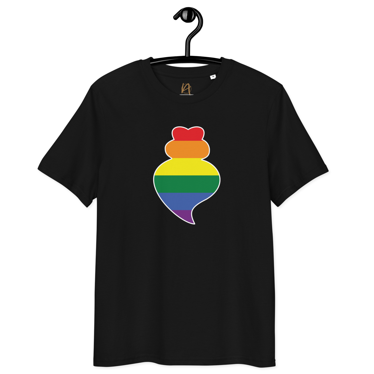 Coração de Viana LGBTQIA+ - T-shirt Stanley/Stella unissexo de algodão orgânico