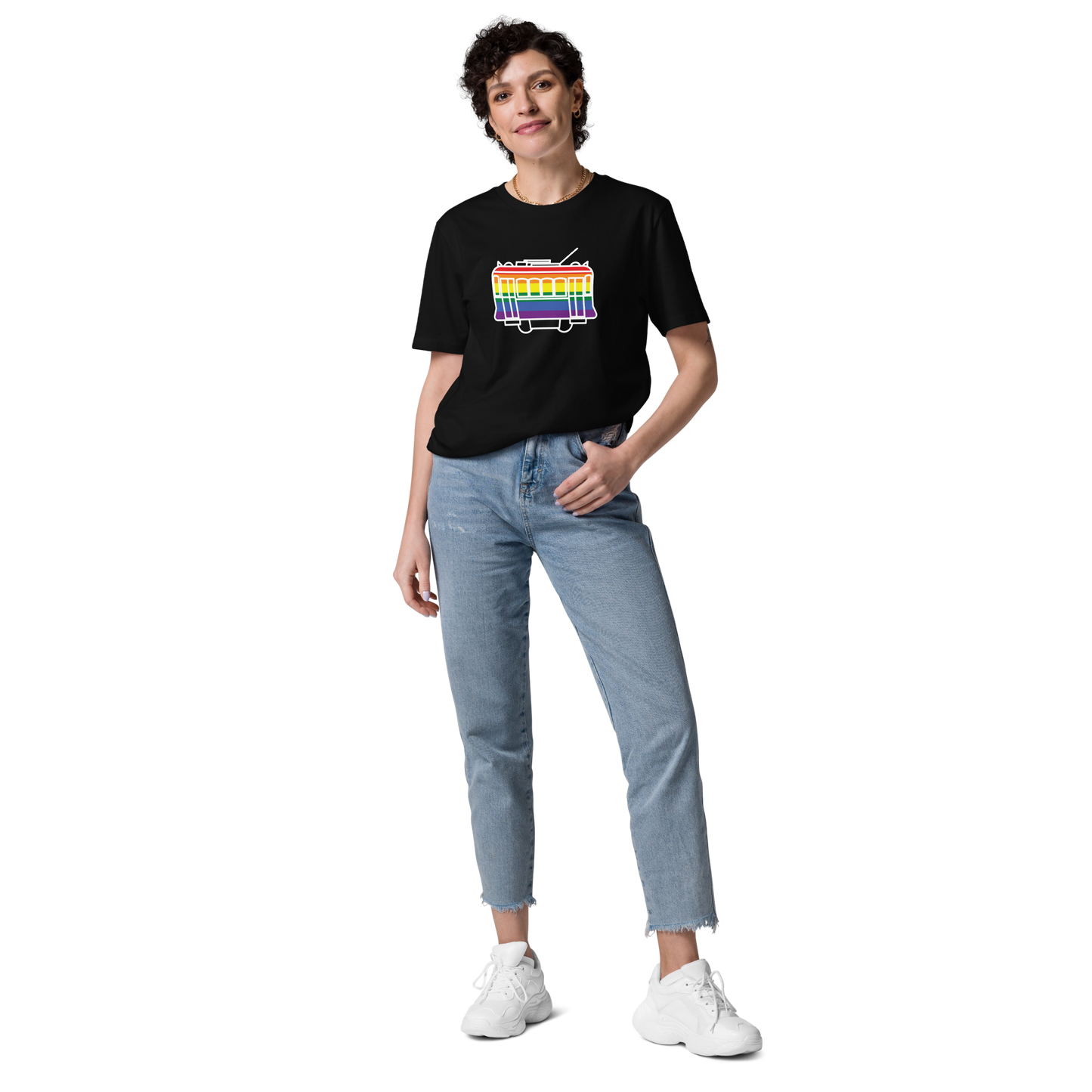 Elétrico LGBTQIA+ - T-shirt Stanley/Stella unissexo de algodão orgânico