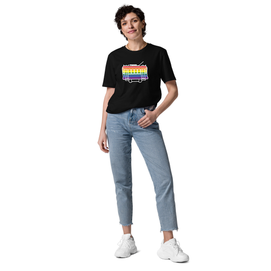 Elétrico LGBTQIA+ - T-shirt Stanley/Stella unissexo de algodão orgânico