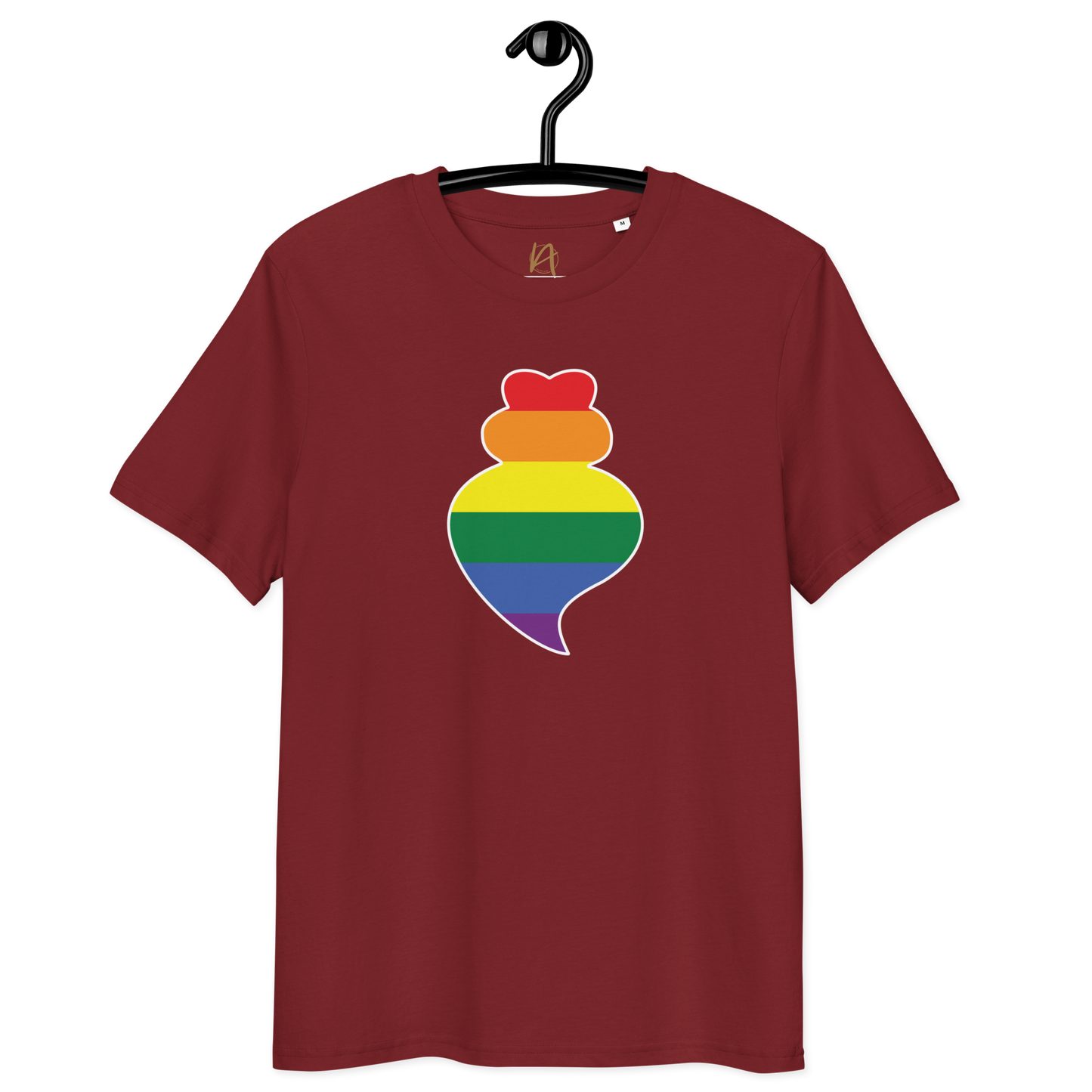 Coração de Viana LGBTQIA+ - T-shirt Stanley/Stella unissexo de algodão orgânico