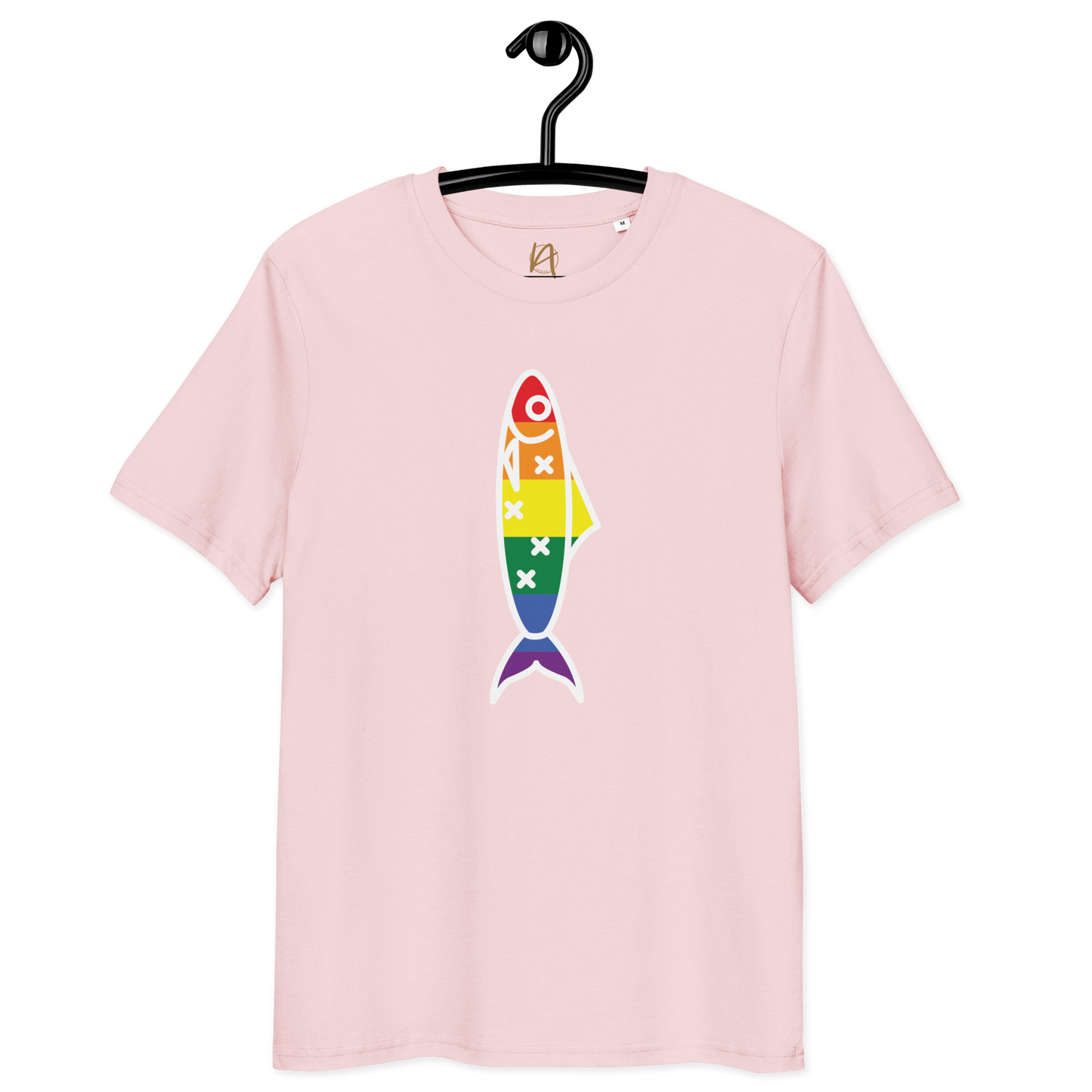 Sardinha LGBTQIA+ - T-shirt Stanley/Stella unissexo de algodão orgânico