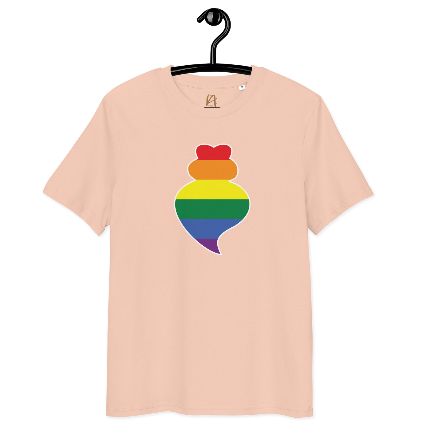 Coração de Viana LGBTQIA+ - T-shirt Stanley/Stella unissexo de algodão orgânico