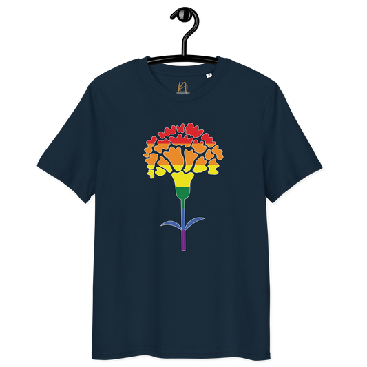 Cravo de Abril LGBTQIA+ - T-shirt Stanley/Stella unissexo de algodão orgânico