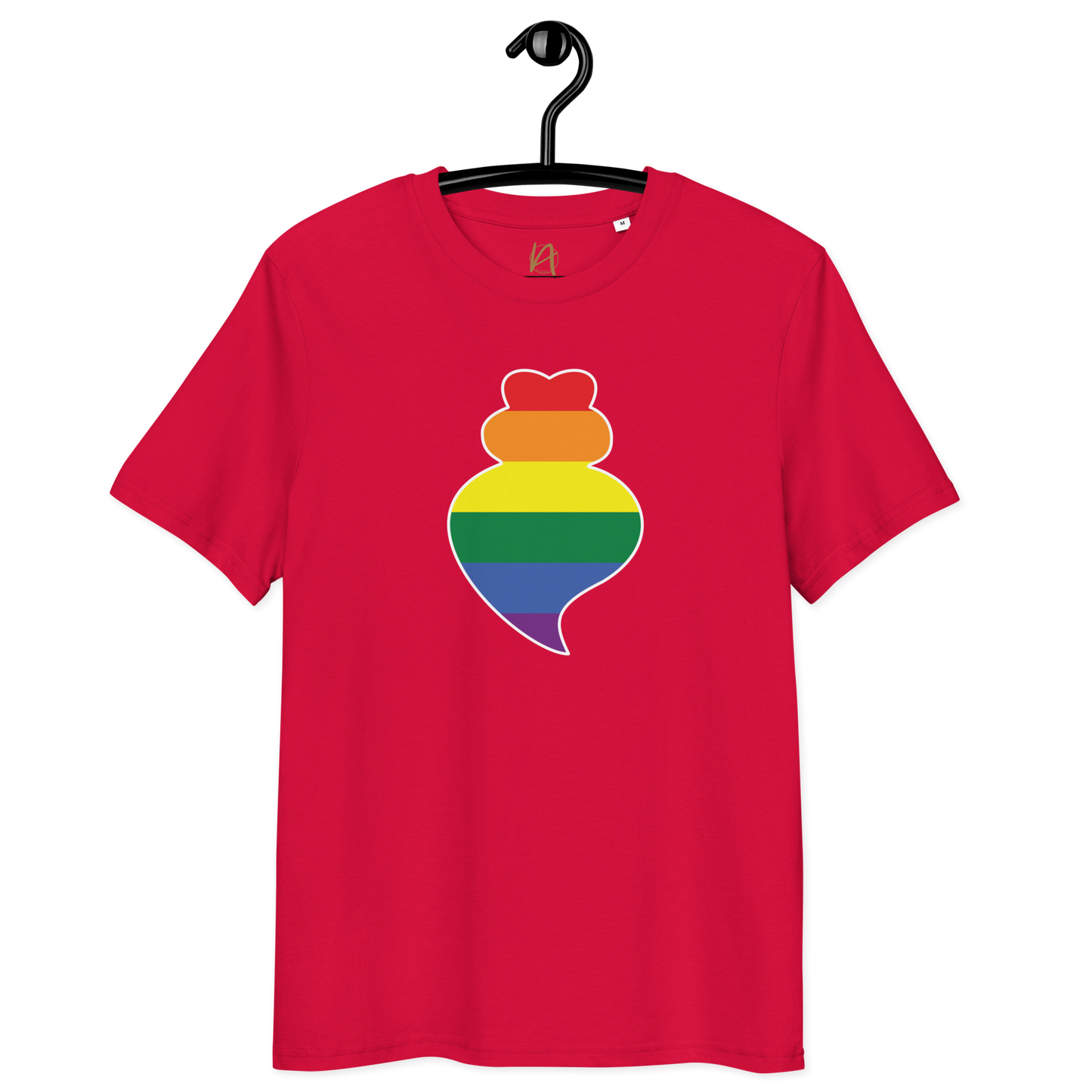 Coração de Viana LGBTQIA+ - T-shirt Stanley/Stella unissexo de algodão orgânico