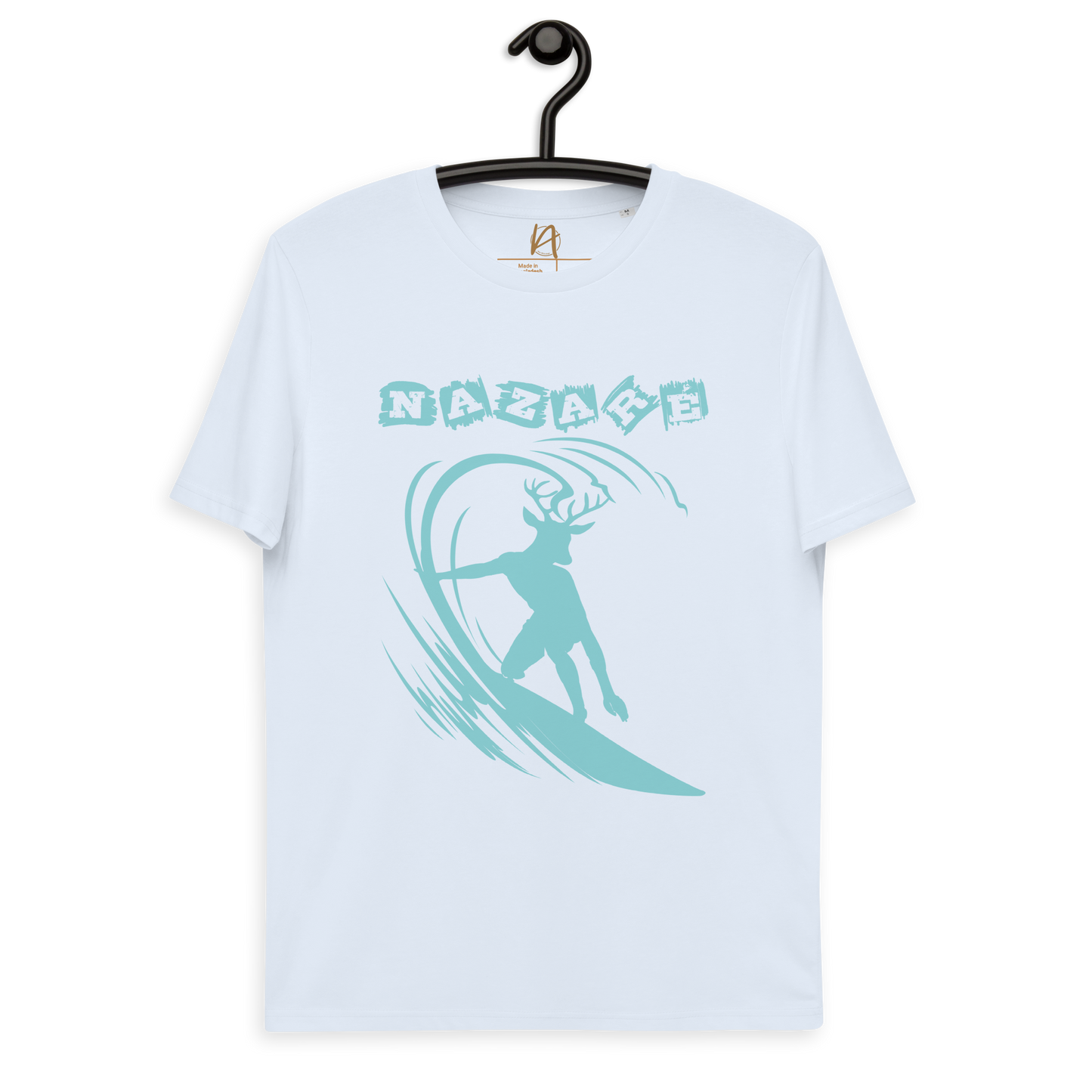 Nazaré surf 01 - T-shirt Stanley/Stella unissexo de algodão orgânico